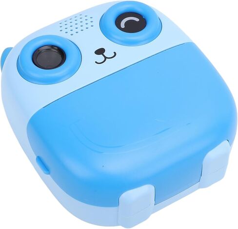 Fabater Instant Camera, 48MP 1080P Thermal Printing 2.4 Inch Screen 6X Zoom Portable Travel Kids Camera, Instant Print with Type C Charging 1300mAh Battery Music Games for Boys (Blue) in Saudi Arabia