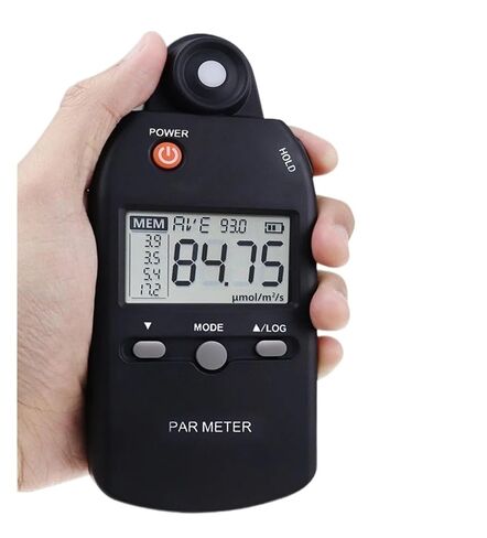 PAR متر لوكس متر PPFD الاستشعار كامل الطيف سهل الاستخدام سجل وظيفة داخلي في الهواء الطلق ضوء النبات متر in Kuwait