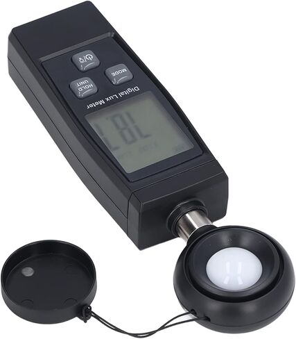 RZ851 Digital Illuminance Meter, Handheld Portable Light Meter, par Meter Luxmeter for Animal Husbandry Mining Industries, (Battery Not Included) in Kuwait