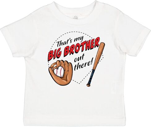 inktastic That's My Big Brother Out There- Baseball Baby T-Shirt in Kuwait