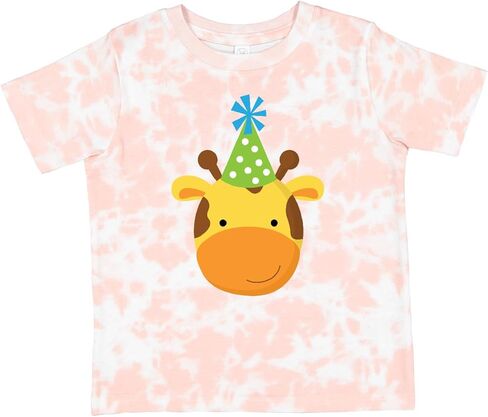 inktastic Giraffe Jungle Birthday Toddler T-Shirt in Kuwait