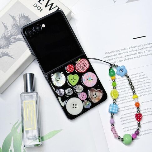 حافظة NiceKing لهاتف Galaxy Z Flip 7، حافظات هاتف لطيفة ثلاثية الأبعاد متوافقة مع هاتف Samsung Galaxy Z Flip7 Zflip7 Z7، غطاء حماية صلب وشفاف شفاف in Kuwait