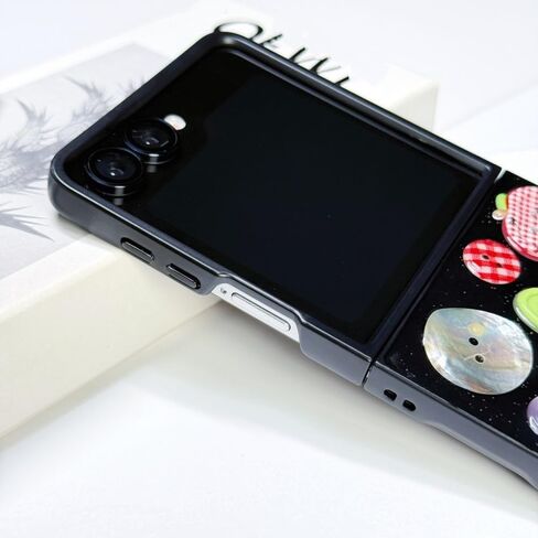حافظة NiceKing لهاتف Galaxy Z Flip 7، حافظات هاتف لطيفة ثلاثية الأبعاد متوافقة مع هاتف Samsung Galaxy Z Flip7 Zflip7 Z7، غطاء حماية صلب وشفاف شفاف in Kuwait