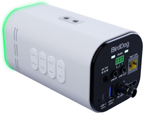 BirdDog Maki Ultra 4K 12x Zoom Box Camera, White in Kuwait