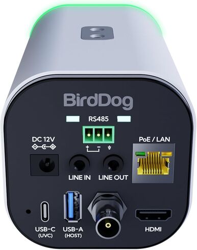 BirdDog Maki Ultra 4K 12x Zoom Box Camera, White in Kuwait