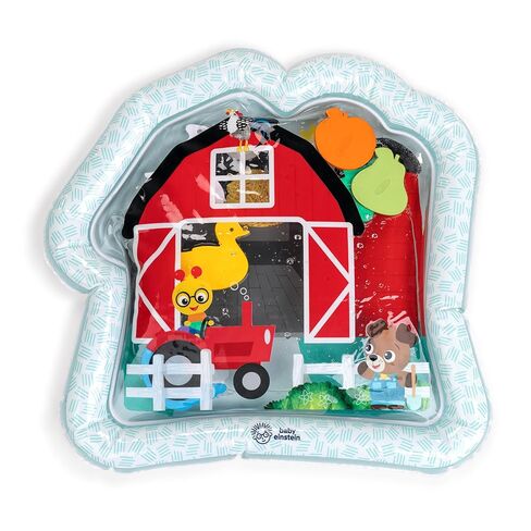 Baby Einstein Farm Explorers Cal's Sensory Barn Water Mat, Multisensory, Red, Ages 0-36 Months in Kuwait