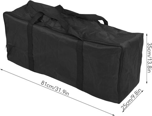 Photography Studio Lighting Equipment Bag, Portable Oxford Cloth Duffel with Handles and Dual Zippers for Tripod Light Stand Monopod Studio Lights Outdoor Camping Travel (81 * 25 * 35cm) in Kuwait