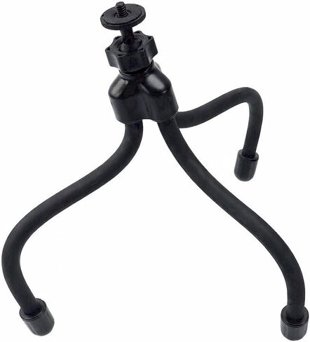 11" (28cm) Compact MINI Camera/Video Tripod 360° Ball Head - Flexible Legs & Super Lightweight 160g with 1/4" Screw in Kuwait