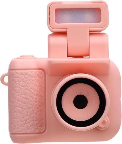 GOWENIC 1080P Tiny Digital Camera 1.44 Inch HD Display Mini Thumb Sized Keychain Camera Built in Flash with 32GB Memory Card Portable for Daily Recording Travel (Pinkish) in Saudi Arabia