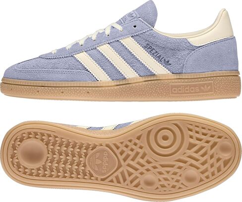 حذاء رياضي نسائي من adidas لكرة اليد Spezial برباط كاجوال - فضي in Kuwait