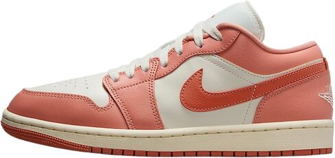 حذاء Air Jordan 1 Low للنساء (شراع/جذر الفوة الفاتح/العاجي الشاحب/جذر الفوة) مقاس 10 in Kuwait