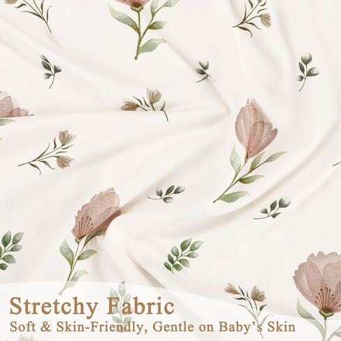 SWESEN 2 Pcak Toddler Pillow Case, 13x18 Toddler Pillowcase for Baby Girls, Soft Travel Pillow Case Cover with Envelope Closure, Floral (Pillowcase Only) in Kuwait