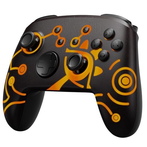 [Luminous Pattern] Switch Controller, FUNLAB Switch Pro Controller Wireless Compatible with Nintendo Switch/OLED/Lite, Firefly Bluetooth Gamepad with 7 LED Colors/Paddle/Turbo/Control for Zelda Game in Saudi Arabia