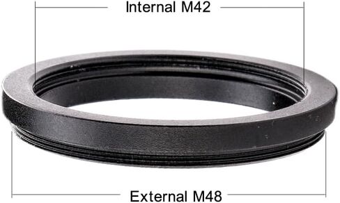 M42-to-M48 Conversion Adapter – Premium Aluminum Thread Adapter for Filters, Tubes & Telescope Imaging Gear in Kuwait