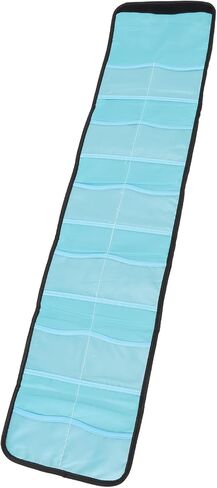 Camera Lens Filter Case Nylon Foldable for 25-86mm Round & 83x100mm Square Filters - Shockproof, Waterproof, Portable Storage for 12pcs Filters, Easy Access for Photographers (for 12pcs) in Saudi Arabia
