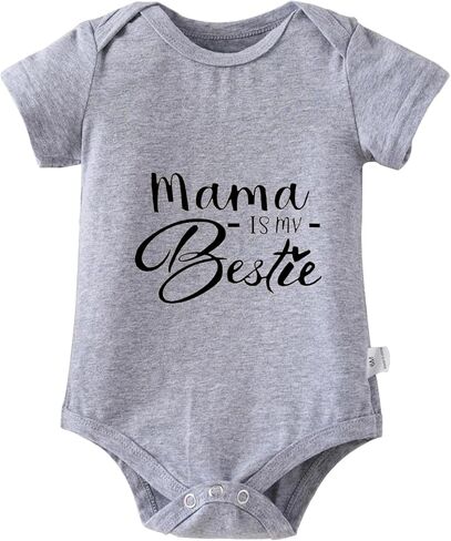 Baby Rompers 100% Cotton Soft Onesie Creative Design Newborn Infant Play Outfit for Girls & Boys in Saudi Arabia