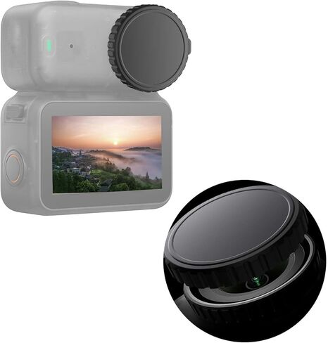 2PCS Silicone Lens Protector Cover for DJI Osmo Nano, Shockproof Dust-Proof Camera Lens Cap, Scratch Resistant Protective Guard Skin for DJI Osmo Nano Camera Accessories in Kuwait