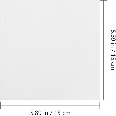 100pcs Industrial Microfiber Wiping Cloths for Lens and Optical Instrument Cleaning, 6x6 Inches, White, Dust-Free Fabric for Camera and Photography Equipment in Kuwait