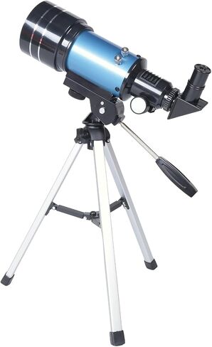 Top Telescope for Adult Kids,70mm Aperture (15X-150X) Portable Refractor Telescopes for Beginners,300mm Travel Telescope Easy to Use Reusable in Kuwait