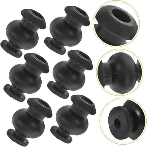 10pcs Drone Shock Absorber Rubber Damper Balls Silicone Hair Straightener Holder Car Phone Mount Vibration Mount in Kuwait