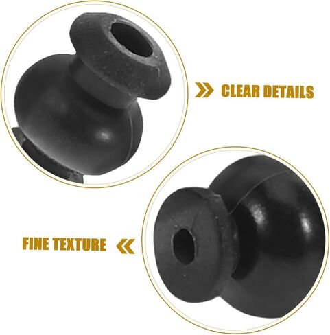 10pcs Drone Shock Absorber Rubber Damper Balls Silicone Hair Straightener Holder Car Phone Mount Vibration Mount in Kuwait