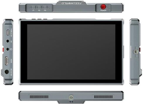 Feel WORLD FW759 PRO 7 بوصة 1280x800 IPS شاشة تعمل باللمس كاميرا فيديو مراقبة 4K HDMI in Kuwait