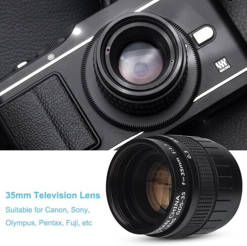 عدسة تلفزيون ذات دائرة مغلقة مقاس 35 مم f/1.7 ذات جودة معدنية ذات فتحة واسعة وتصوير ماكرو in Kuwait