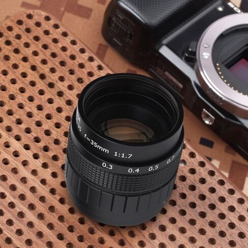 عدسة تلفزيون ذات دائرة مغلقة مقاس 35 مم f/1.7 ذات جودة معدنية ذات فتحة واسعة وتصوير ماكرو in Kuwait