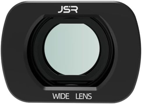 عدسة Coyktonty واسعة الزاوية لـ DJI Osmo Pocket 4، مرفق مغناطيسي، متعددة الطبقات، زجاج بصري بإطار معدني، 120 درجة FOV in Kuwait