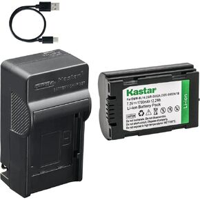بطارية Kastar حزمة واحدة وشاحن تيار متردد وUSB-C متوافق مع كاميرا CGR-S602 CGR-S603 BL14 لباناسونيك لوميكس L1 LC1 LC40 LC5 وكاميرا Leica Digilux 1 2 3 الرقمية in Kuwait