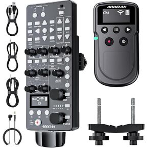 متوافق مع وحدة تحكم كاميرا الفيديو Canon 650FT، استبدل RC-V100 | جهاز تحكم عن بعد لاسلكي متعدد الوظائف لـ HF G70، G60، G50، XA60، XA65، XA70، C80، C700 مع ضبط IRIS Focus Zoom ISO OSD ND in Kuwait