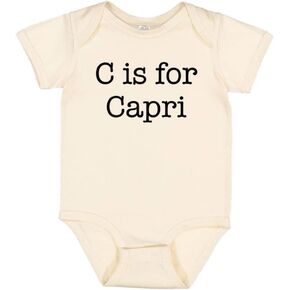TATY Kids C is for Capri Baby Infant Bodysuit in Kuwait