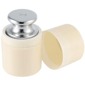 ZEONHAK 5 KG Calibration Weight, Class M1 High Precision Grade Calibration Weight for Digital Scale, Precision Steel, Chrome Finish, Silver in Kuwait