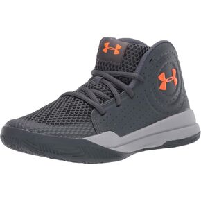 Under Armour unisex child Pre School Jet 2019 Basketball Shoe, Black (001 Black, 1 Little Kid US in Saudi Arabia