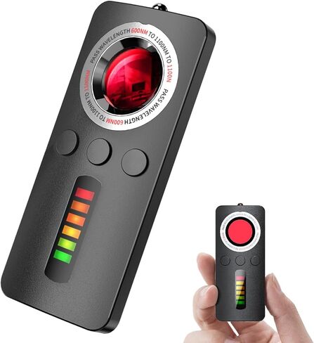 AI Privacy Pen Hidden Camera Detector,Portable Anti-Spy Bug Finder with Listening Device Detection,GPS Tracker Detector with RF & WiFi Signal Scanner, Privacy Protection for Hotels,Travel,Home,Office in Kuwait