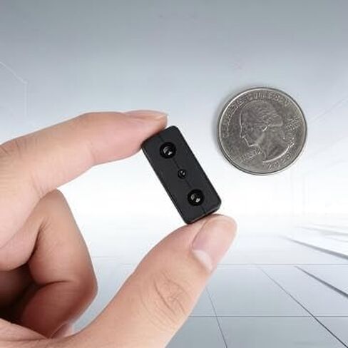 Hidden Security Camera, Small 1080P high-Definition smart Home Camera, mini Portable Nanny Camera, Battery Free, Very Suitable for Home Monitoring, pet Monitoring, and Indoor Safety in Kuwait