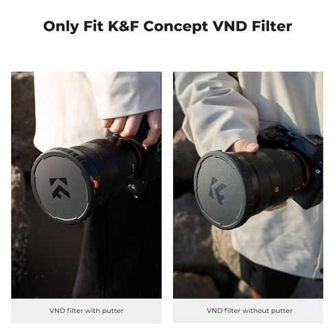 K&F CONCEPT 67mm Variable ND Lens Filter Cap TPU Filter Cap Only for K&F 67mm Adjustable Neutral Density Filter in Kuwait