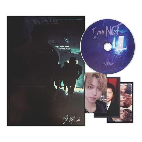 STRAY KIDS - 1st Mini Album I am NOT I AM Ver. Photobook + 3 Photocards + 2 Pin Button Badges in Kuwait