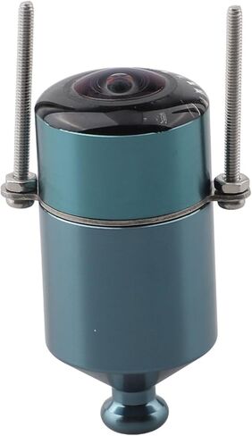 Ice Fishing Underwater Camera, for Night Vision 940nm Infrared Light with Wide 195° Lens, Metal Case for Deep Water(gold) in Kuwait