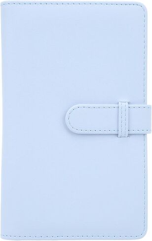 Mini Photo Album, 108 Pockets, PU Leather Cover, Small Photo Book, Transparent Inner Pages, 3 Inch Purple Size, for Wedding Memories, Travel Adventures, Baby Growth Tracking, Famil in Saudi Arabia