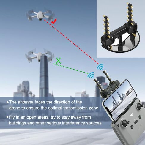 Controller Antenna Signal Amplifier Booster for DJI Mavic AIR 2S /AIR 2 /Mini 2, Signal Range Boosters for Drone Remote Controller in Kuwait