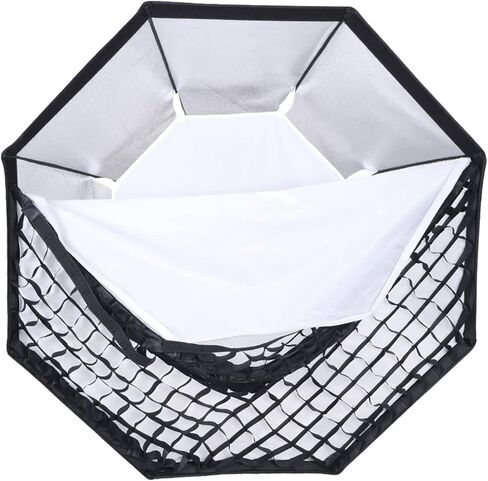 55-140cm Eight-Sided Honeycomb Grid for Studio Softbox, Nylon Light Control Modifier for Photography, Foldable Octagonal Diffuser in Saudi Arabia