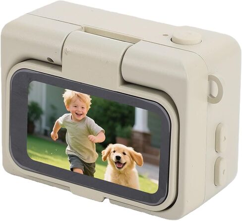2K Digital Camera, 2MP Retro Selfie Camera with 1.47 Inch Flip Screen and Built in Flash, for Travel Parties Daily Adventures in Kuwait