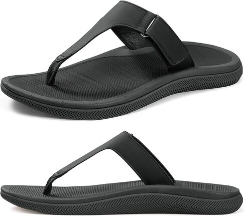 ZURIN Women Flip Flops with Arch Support Rubber Flip Flops For Women, Casual Summer Beach Walking Thong Sandals Slides Super Anti-Slip Sole Indoor Outdoor Travel in Kuwait