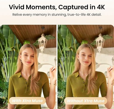 مجموعة كاميرا الحركة Xtra Muse 4K مع بطاقة SanDisk Extreme microSD سعة 64 جيجابايت، وشاحن بطارية خارجي Aries بقدرة 4000 مللي أمبير في الساعة، وواقي شاشة وحقيبة حمل in Kuwait