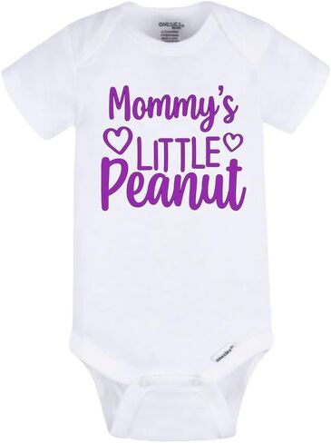 Mommy's Little Peanut Baby Bodysuit | baby | Babies | Gift | kids | New Mom in Kuwait