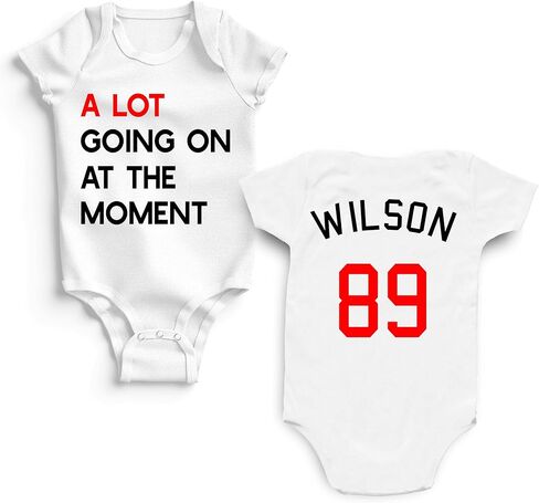 We Are Never Getting Back Onesie A Lot Going On at The Moment Baby Onesie Gift Customized Babies Onesie in Saudi Arabia
