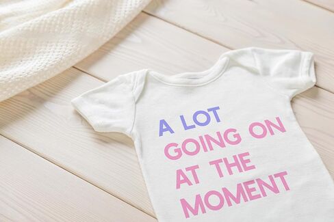 We Are Never Getting Back Onesie A Lot Going On at The Moment Baby Onesie Gift Customized Babies Onesie in Saudi Arabia