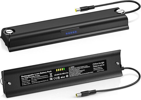 حزمة بطارية بديلة LK-72 بقدرة 5000 مللي أمبير في الساعة 10.8 فولت متوافقة مع طابعات Canon TR160/TR150 المحمولة، بطارية مطورة في غطاء المعدات in Kuwait