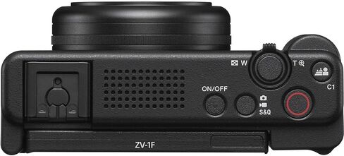 كاميرا تسجيل الفيديو سوني ZV-1F + مقبض التصوير اللاسلكي GP-VPT3 من سوني + بطاقة ذاكرة سعة 128 جيجابايت + ضوء LED + ميكروفون + المزيد (حزمة مكونة من 16 قطعة) in Kuwait